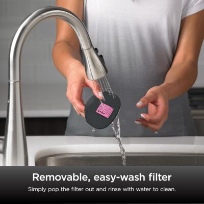 Shark UltraCyclone Pet Pro Plus Cordless Hand Vacuum, Powerful Suction, Handheld Vacuum for Car & Home, Pet Power Brush, Crevice Tool, Scrubbing Brush, XL Dust Cup, Black, CH951 - Image 11