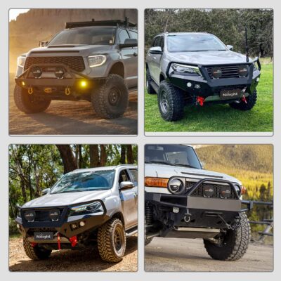 Nilight 5.75 Inch Round Offroad Driving Pod Light Cover, 6 In Diameter Black Leather Protective Cover for Auxiliary Ditch Fog Bumper Headlight on Jeep Truck SUV ATV UTV Tractor - Image 8