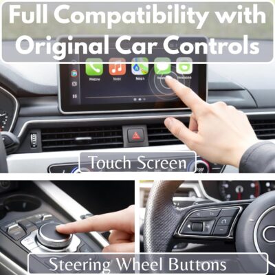 C-Pro [Native USB-A] Wireless CarPlay & Android Auto Adapter – Dual-Phone Memory (Couples), Zinc Alloy, 5GHz WiFi – Direct Plug for Standard Ports - Image 6