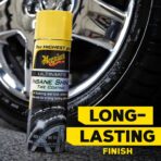 Meguiar's G190315 Ultimate Insane Shine Tire Coating, gives a Finish that Creates a Lasting Wet-Look for a Classic Black Shine, Easy to Use, No Hassle, No Mess, Ultimate Protection, 15 Oz Aerosol Can - Image 6