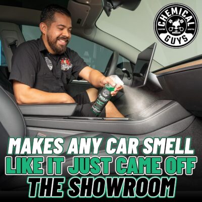 Chemical Guys New Car Smell Air Freshener and Premium Odor Eliminator Refreshes & Neutralizes Odors, Great Car Fresheners for Trucks, SUVs, RVs, and More - 16 oz - Image 4