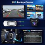 6G+128G 8-Core Android Car Stereo Double Din 10.1 inch Wireless Carplay IPS Touchscreen Car Radio Android Auto Screen with GPS Navi Bluetooth DSP, Mirror Link, WiFi, FM RDS, Backup Camera SWC Driauto - Image 6