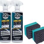 Chemical Guys ShineLogic Tire Shine Safe for Cars, Trucks, Motorcycles, RVs & More, Includes WonderWave Applicator Kit, 20 fl oz, 2 Pack
