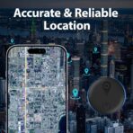 GPS Tracker for Vehicles, No Subscription or SIM Required, Hidden Vehicle Locator, Magnetic Waterproof, Accurate Tracking, 365-Day Battery Life, iOS Only (Black) - Image 6