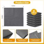 Thickened Magic Cleaning Cloth, 6Pcs Microfiber Cloth Reusable,Lint Free Cloth for Glass,Window, Mirror, Cars - Image 4