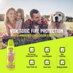 HALT! 10oz Fire Safety Spray – Non-Toxic, PFAS-Free Handheld Fire Suppressor – Easy to Use, Store & Find – Compact & Portable for Home, Kitchen, Car, BBQ, Camping & Tailgate – Made in USA (2pk) - Image 4