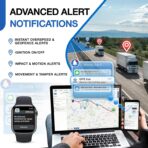 REWIRE SECURITY DB2-4G GPS Tracker for Vehicles – Real-Time Vehicle Tracking Device for Car, Van, Motorhome | Easy Battery Install | Live App Tracking | 4G Fleet Tracking | Low Cost Subscription Plan - Image 4