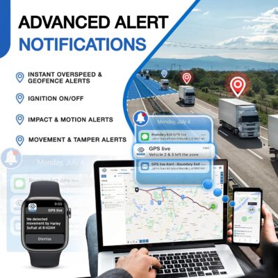 REWIRE SECURITY DB2-4G GPS Tracker for Vehicles – Real-Time Vehicle Tracking Device for Car, Van, Motorhome | Easy Battery Install | Live App Tracking | 4G Fleet Tracking | Low Cost Subscription Plan - Image 4