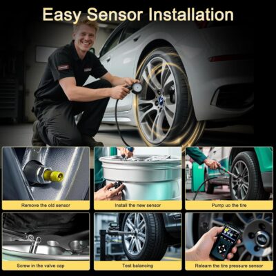 TPMS Chevrolet Pre-Programmed Tire Pressure Sensor,with:➥Trax(13-22)|Suburban1500/2500(07-19)|Traverse(09-17)|Camaro(10-15)|Impala(05-20)|Cruze(11-15)|Sonic(12-20)/#13598771(4 PCS) 315MHz - Image 6