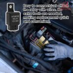 2Pcs 12V 40A Relay, Automotive 4 Pin Relays Fit for YL-388-S FLS821 Fog Driving Light, 12VDC 30A Universal Heavy Duty SPST Relay Replacement Kit for Air Fan Conditioner Starter Bar Wire Wiring Harness - Image 6