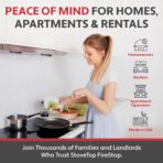 Rangehood® Fire Suppressor – Automatic StoveTop Fire Suppressor for Residential Kitchen Safety – Easy to Install, Direct Flame-Activated, Non-Toxic Fire Suppression System (1 Pair) - Image 9