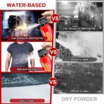 6 Pack Fire Extinguisher for Home with Mount - Upgraded 8-in-1 Portable Fire Extinguisher for Car Vehicle Boat House Kitchen, Water-Based Fire Extinguisher for A, B, C, K Fires - Image 5