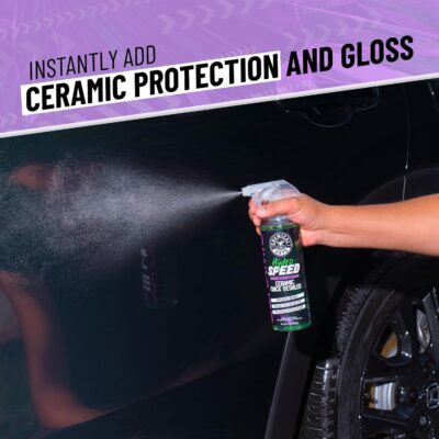 Chemical Guys HydroSpeed Ceramic Quick Detailer Spray - SiO2 Shine Car Detailer Spray for Cars, Trucks, SUVs, Motorcycles and RVs, Boosts Gloss, Hydrophobic Protection and Slickness, 16 oz - Image 2