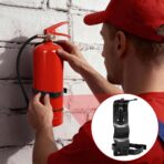INMOZATA 5 Pack Fire Extinguisher Mount Bracket, 5 LB Fire Extinguisher Brackets Metal Strap Holder for Homes, Warehouses, Cars, Factories, Ships - Image 6