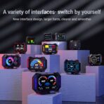 OBD2 Gauge Car HUD Head Up Display Multifunction Digital,Car Speedometer Tachometer Water Temperature Oil Temperature Volt Inclinometer Boost Gauge RPM Meter fit for Most Vehicles After 2008 - Image 3