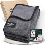 Bath Wipes Shower Cleaning Cloths, Premium Car Drying Towel | Ultra Absorbent Twisted-Loop Design| Microfiber Towel for Car, Shower Cabin, Household