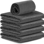 Thickened Magic Cleaning Cloth for Glass,5Pcs Lint Streak Free Microfiber Cloth Reusable, Cleaning Rags Wipes for Windows, Cars, Mirrors