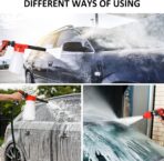 AUTODECO 33Pcs Car Wash Detailing Kit Cleaning Kits with Foam Gun Sprayer Brush Large Wash Mitt Towels Complete Interior Exterior Car Washing Supply Set Blue - Image 3