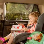 Munchkin® Brica® Magnetic Stretch to Fit™ Sun Shade, Black, 1 Pack - Image 2