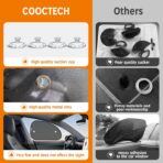 2026 New Upgrade Car Window Shades for Side Window 25"X15"(2 Pack),Car Window Shade for Baby Suction Cup,Sun Shade Side Window Can Blocks 99.98% UVR - Image 5