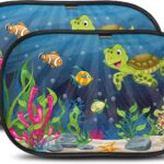 Car Window Shade for Baby with Certified UV-Protection 2 Pack - 21"x14"