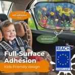 Car Window Shade for Baby with Certified UV-Protection 2 Pack - 20"x12" - Image 2