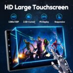 PLZ 10.1" Wireless Single Din Car Radio Stereo with Apple Carplay Android Auto Touch Screen, Car Play Audio Receivers Headunit, Bluetooth 5.3, Backup Camera, 240W, 2 Subwoofers, Navigation, FM/AM, SWC - Image 9