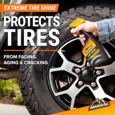 Armor All Premier Car Care Kit, Includes Car Wax & Wash Kit, Glass Cleaner, Car Air Freshener, Tire & Wheel Cleaner (8 Piece Kit) - Image 8