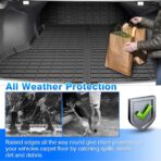 K4 Floor Mats - Car Mats for Kia K4 5 Seats 2025 2026, All Weather Floor Mats and Cargo Liner for K4 Accessories, Heavy Duty Rubber Mats, Car Accessories - Image 6
