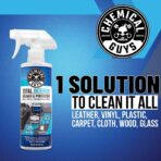 Chemical Guys Total Interior Cleaner & Protectant Interior Cleaner, Cleans & Protects Leather, Vinyl, Plastic, Rubber, Glass with a Streak-Free Finish — Cars, Trucks, SUVs, RVs, 16 oz - Image 2