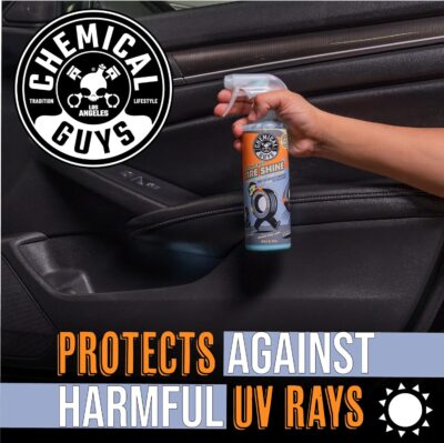 Chemical Guys Tire Kicker Sprayable Extra Glossy Tire Shine Spray, Dry-to-Touch Dressing - Restores Wet Look to Rubber, Vinyl, and Plastic, Safe for Cars, Trucks, Motorcycles, RVs, and More - 16 oz - Image 8