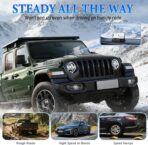 Car Phone Holder 360 Degree Rotation, Suitable for car Navigation in-car Dashboard, Ultra-Strong Suction Cup Phone Mount, Horizontal and Vertical Screen Adjustment Angle (Black) - Image 7