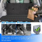 Ioniq 9 Floor Mats - Car Mats for Hyundai Ioniq 9 6 Seats 2025, All Weather Floor Mats and Cargo Liner for Ioniq 9 Accessories, Heavy Duty Rubber Mats, Car Accessories - Image 6