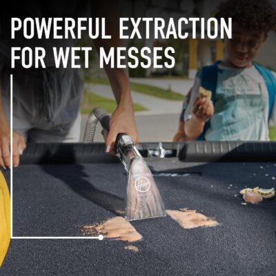 Hoover CleanSlate 5-Piece Interior Car Cleaning Kit, Compatible with Hoover Spot & Carpet Cleaners, Removes Wet & Dry Messes, Includes Auto Cleaning Solution for Upholstery and Carpeted Floor Mats - Image 4