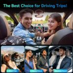 2026 Upgraded Wireless CarPlay Adapter, 2-in-1 Mini CarPlay Adapter for iPhone & Android, 3 Second Auto Stable Connection with Zero Latency, Plug & Play for 2016+ Cars with USB-A/USB-C Ports - Image 9