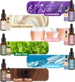 12 Pack Car Air Freshener & Refills, 6-Scent Hanging Air Freshener Diffuser Set -Each(8ml +20ml Refill), Essential Oil Diffuser With Refill Bottles, Reusable Car Fragrance Decor Accessories - Image 2