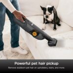 Shark UltraCyclone Pet Pro Plus Cordless Hand Vacuum, Powerful Suction, Handheld Vacuum for Car & Home, Pet Power Brush, Crevice Tool, Scrubbing Brush, XL Dust Cup, Black, CH951 - Image 4