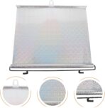 Car Side Window Sunshade with Suction Cup, Silver Laser Reflective Film, 40x60cm Retractable Privacy Shade for Automotive Heat Insulation and UV Protection, Suitable for Cars - Image 8