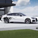 TOMALL 2Pcs 66'' Flame Graphics Stickers Car Body Side Skirt Decals Racing Sport Stripe Decals for Car Universal Vinyl Waterproof Large Decal Decoration for Truck Off-Road Vehicles Accessories (Black) - Image 6