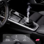 Waterless Essential Oil Diffuser, Battery Operated Aromatherapy Diffuser with 20mL Capacity, Mini Portable Scent Air Diffuser, 3 Countdown Timers & Mist Levels for Home Room Car Office, ANZ Black - Image 3