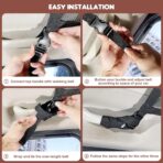 Kaskawise Upgrade Car Ceiling Cargo Net Pocket,31.5"x21.6" Double-Layer Car Roof Storage Organizer,Overhead Net for Truck,SUV & Van Camping,Travel Road Trips,Van Life Essentials - Image 7