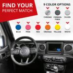 All-Fit Automotive Car Gap Filler – 10 Ft Chrome Trim Molding for Car Accessories Interior – Universal, Flexible Car Interior Accessories for Dashboards, Panels, & Air Vents – Easy DIY Installation - Image 5