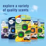Febreze Car Air Freshener Vent Clip Multipack Mango Splash Scent, Long Lasting Smell Fighter for Strong Odors Car Febreze Clip Automotive Vent Air Freshener 4 Count - Image 8
