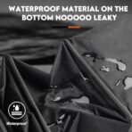 Trunk Organizer for Car， Collapsible Trunk Organizer with Multi Pockets, 3 Compartments Storage Organizer for Car SUV, Truck, Sedan - Image 5