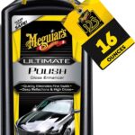Meguiar's Ultimate Polish – High-Gloss Polish for a Show Car Shine – Permanently Removes Light Swirls to Produce a Deep, Wet Reflection with a High Gloss Shine - Easy to Use, 16 Oz