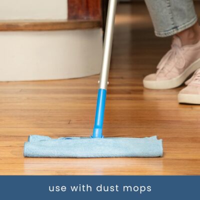 S&T INC. 150 Pack Microfiber Cleaning Cloth, Bulk Towels for Home, Reusable Microfiber Towels for Cars, Cleaning Rags, Light Blue, 11.5 Inches x 11.5 Inches, 150 Count - Image 6