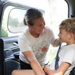 Mindful Design - Car Window Shades for Baby (2 Pack) - 21"x14" Sun Shade Blocker - Glare Shield and UV Rays Protection for Your Child - Side Window Screens for SUV - Mesh Car Window Shades for Baby - Image 5