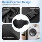 Car Neck Pillow: 2 Pack Ergonomic Memory Foam Headrest Pillow for Driving, Adjustable Neck Support Cushion for Pain Relief, Head Rest Pillows for Car Seat, Truck - Black - Image 9