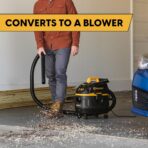 Vacmaster Professional Beast Series VFB511H 0201 5-Gallon 5.5 Peak HP Wet/Dry Vac, Black - Image 6