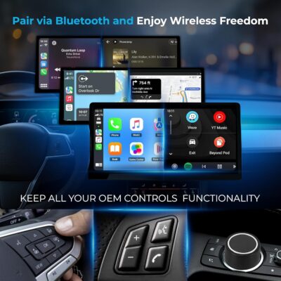 CarPlay TV Adapter - Convert Any Wired CarPlay to Wireless CarPlay - Plug in a TV Stick to Stream Netflix, YouTube, and More Right from Your car’s infotainment Screen - Image 4